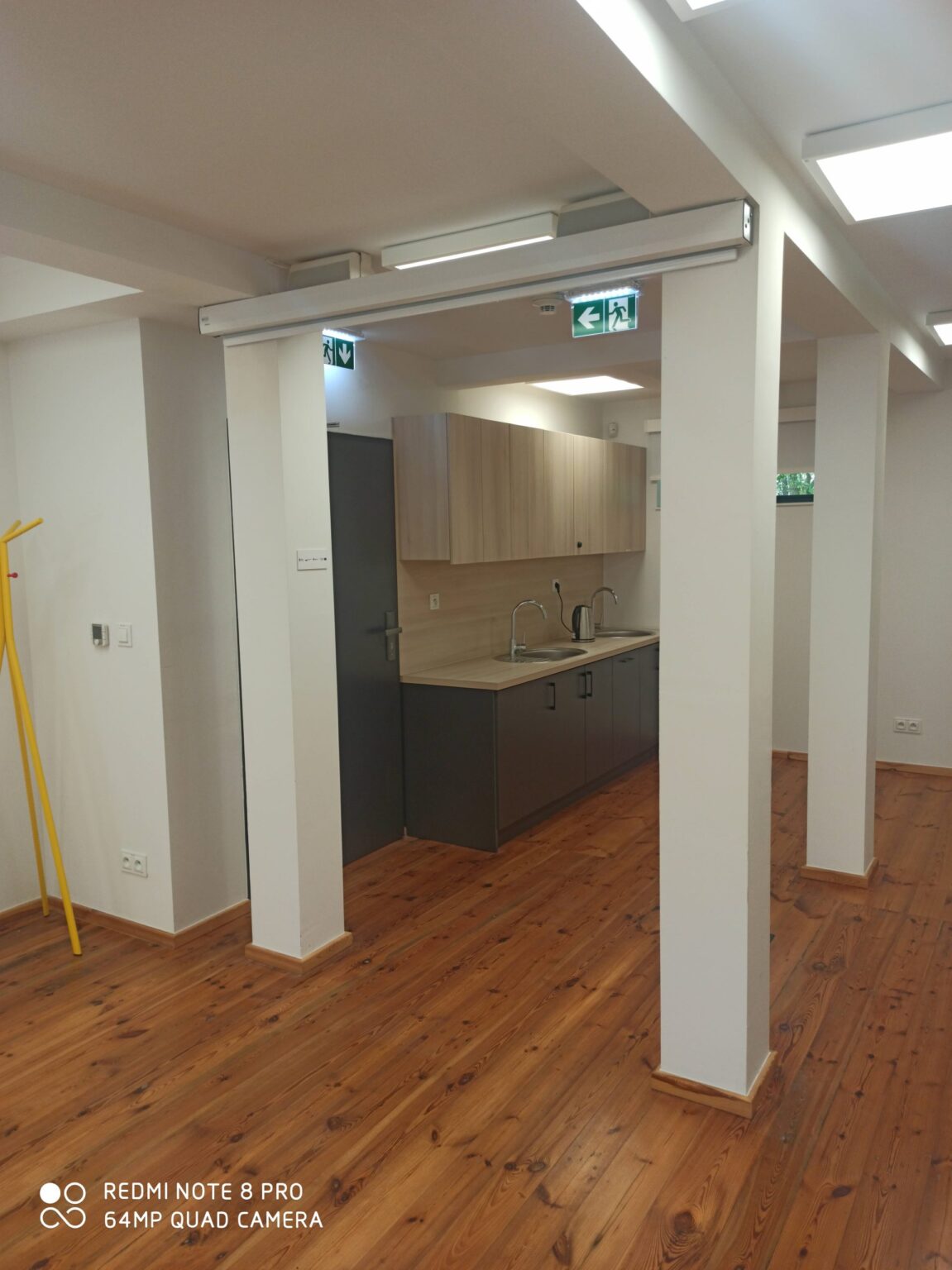 Łazienki Rzeczne Poznań, widok kuchni