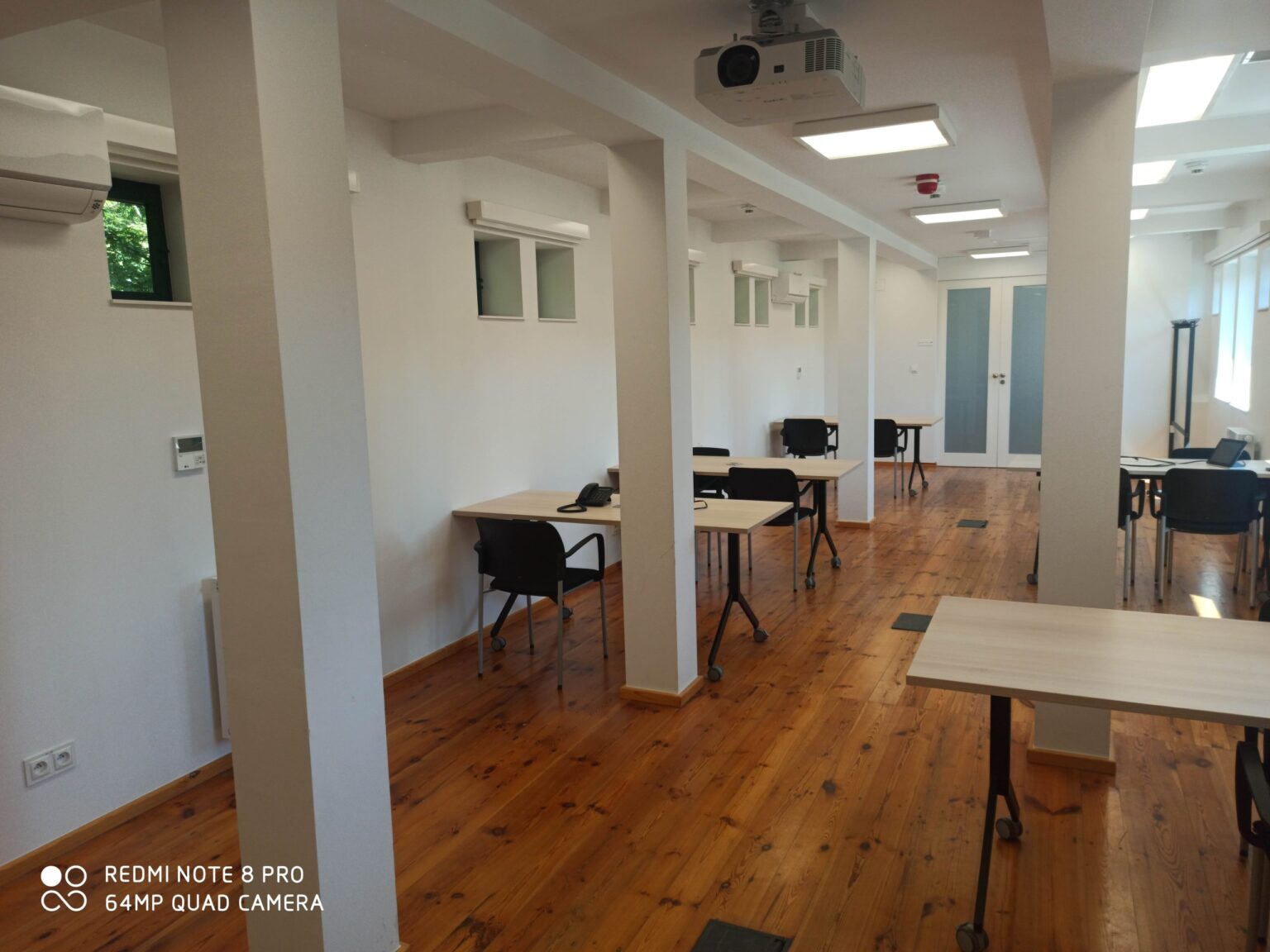 Łazienki Rzeczne Poznań, widok sali konferencyjnej