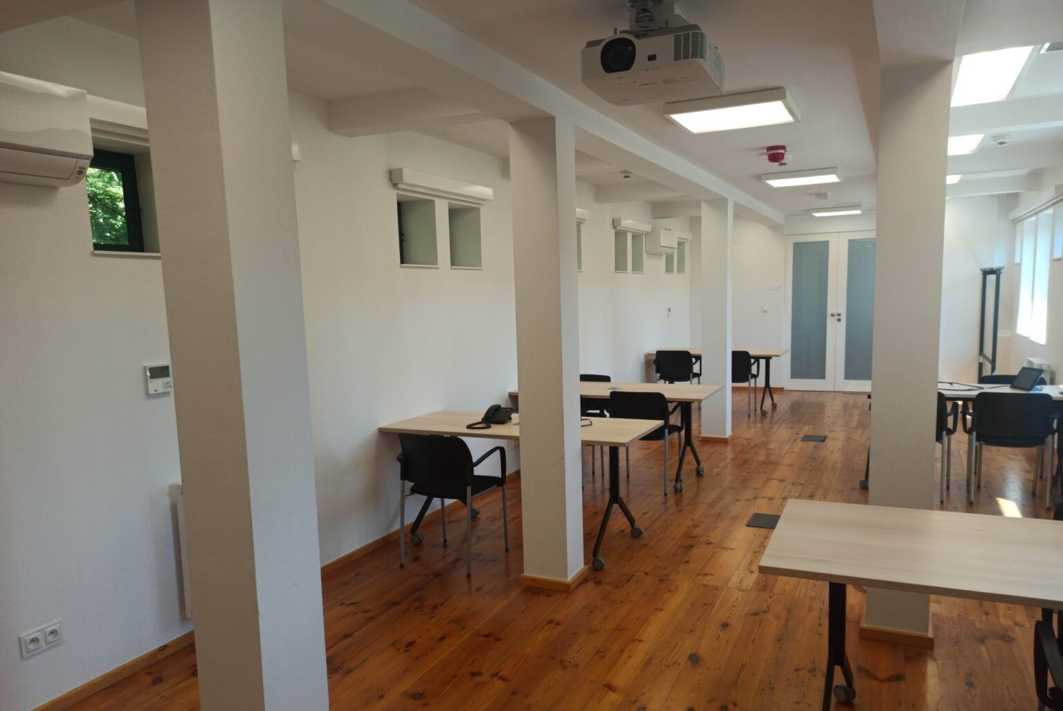 Łazienki Rzeczne Poznań, widok sali konferencyjnej